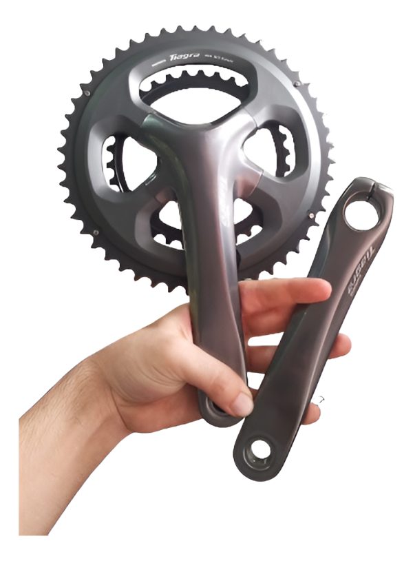 Juego Bielas Bicicleta Shimano Fc-4700 Tiagra 50-34t 10vel - Imagen 3